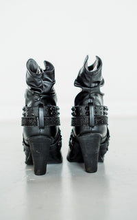 Short Change Booties in Black