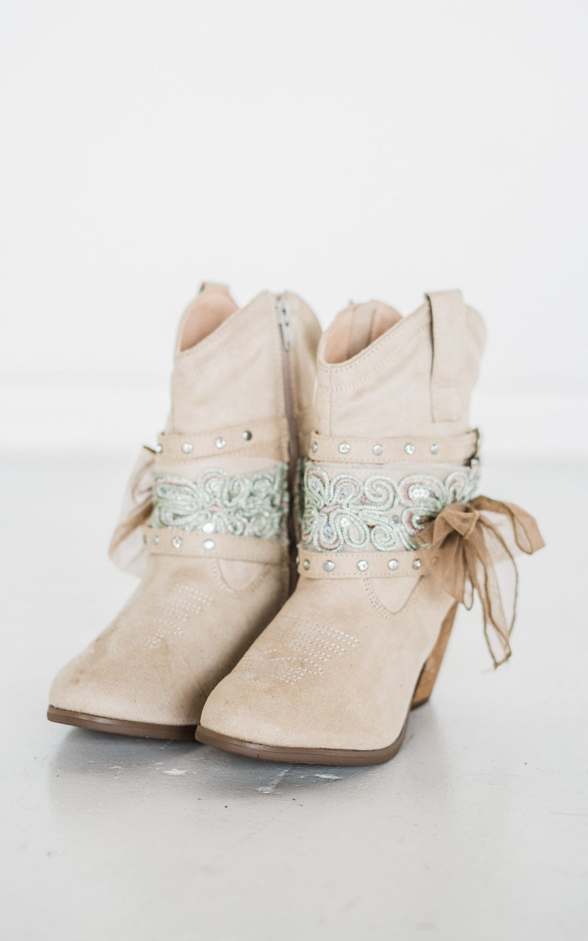 Stash Bootie in Cream