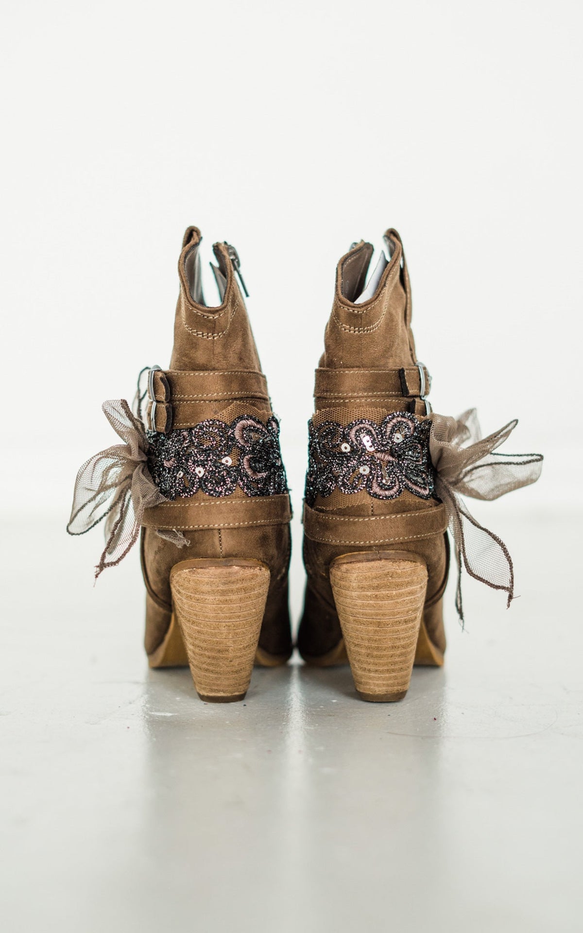 Stash Bootie in Taupe
