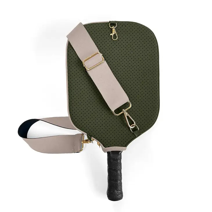 PREORDER: Pickleball Paddle Cover with Strap in Solid Colors