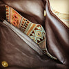 Montana Leather Hobo Handbag in Santa Fe