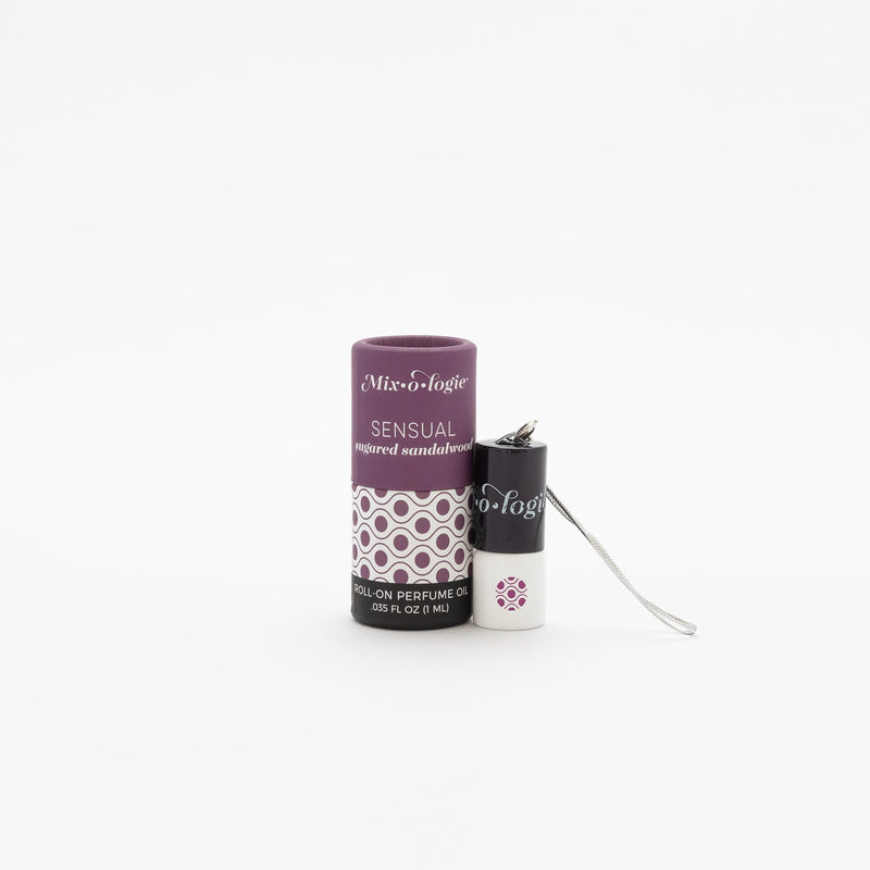 Sensual (sugared sandalwood) Perfume Mini Rollerball Keychain (1 mL)