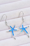 Opal Starfish Drop Earrings