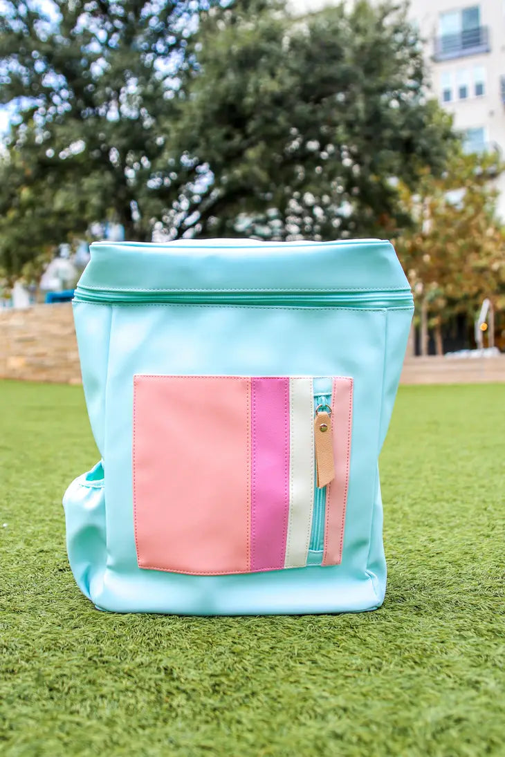 PREORDER: Moxie Backpack in Blue and Pink