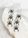 PREORDER: Spider Link Dangle Earrings