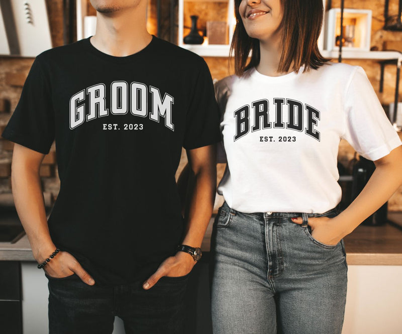 PREORDER: Bride & Groom Graphic Tees