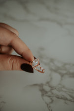 Dakota Marquise Cut Sterling Silver Ring