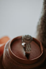 Take Me With You Clustered Stones Sterling Silver Ring