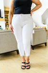 Judy Blue Lauren Hi-Waisted White Skinny Jeans