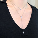 Gia Multi-Layer Necklace in Sterling Silver