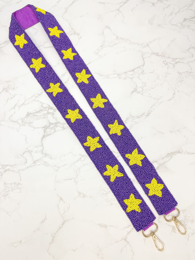 PREORDER: Game Day Beaded Purse Straps in Assorted Colors