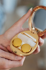 Travel Contact Lens Kit in Gold