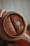 Archer 1CT Moissanite Ring on Sterling Silver
