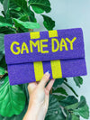 PREORDER: Game Day Beaded Clutch & Convertible Crossbody in Assorted Colors